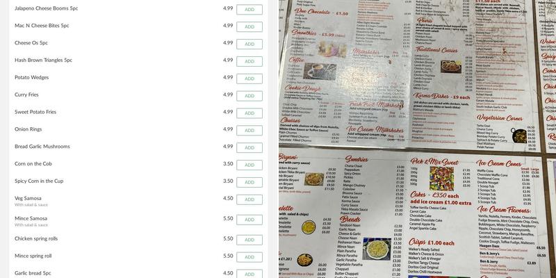 Peri Peri Hub Menu