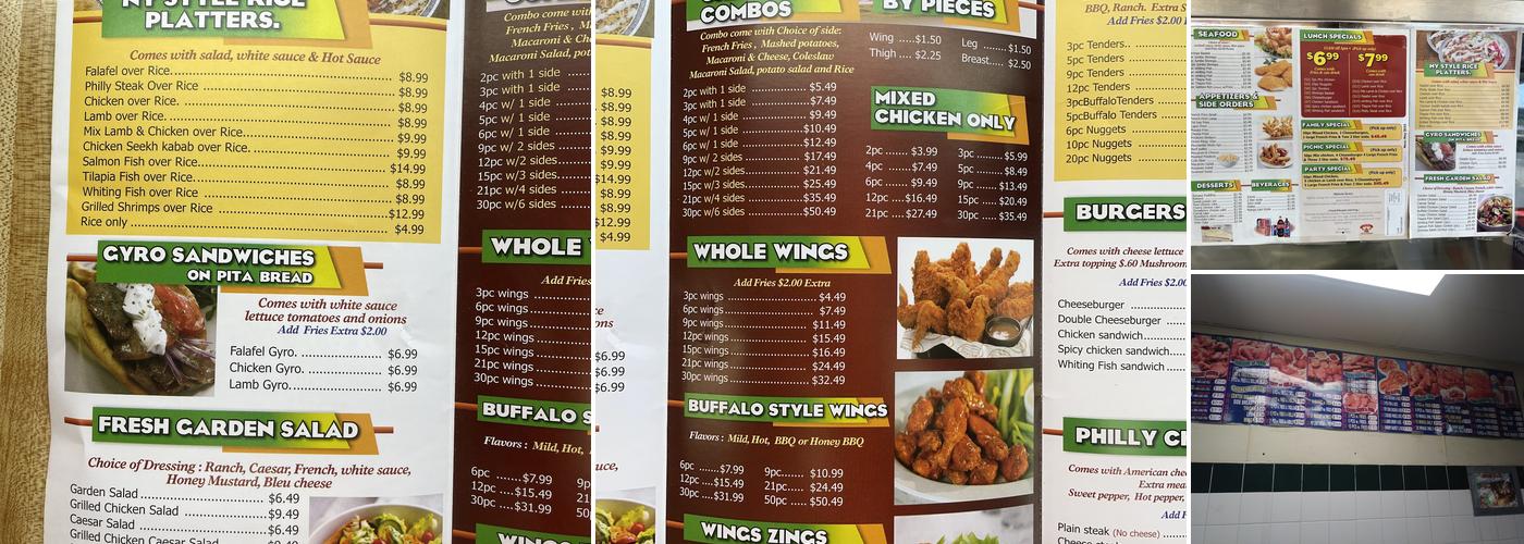 Crown Fried Chicken Menu