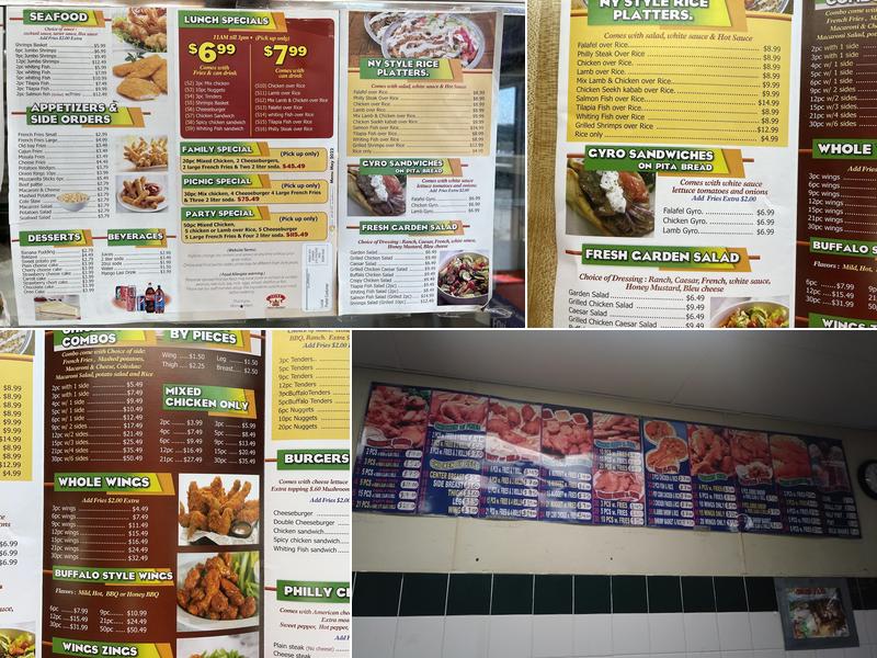 Crown Fried Chicken Menu