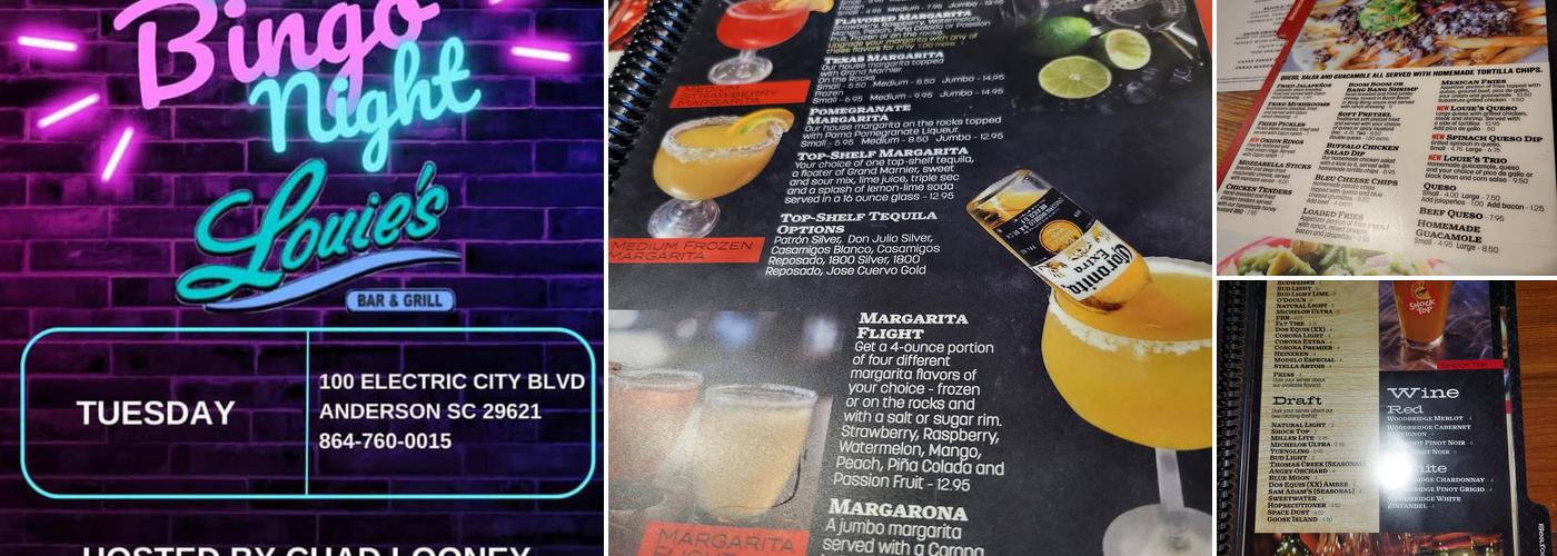 Louie's Bar & Grill Menu