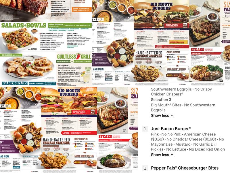 Chili's Grill & Bar Menu