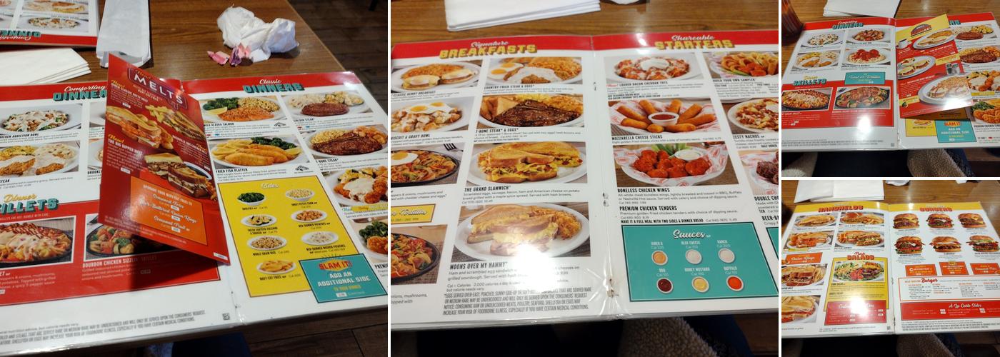Denny's Menu