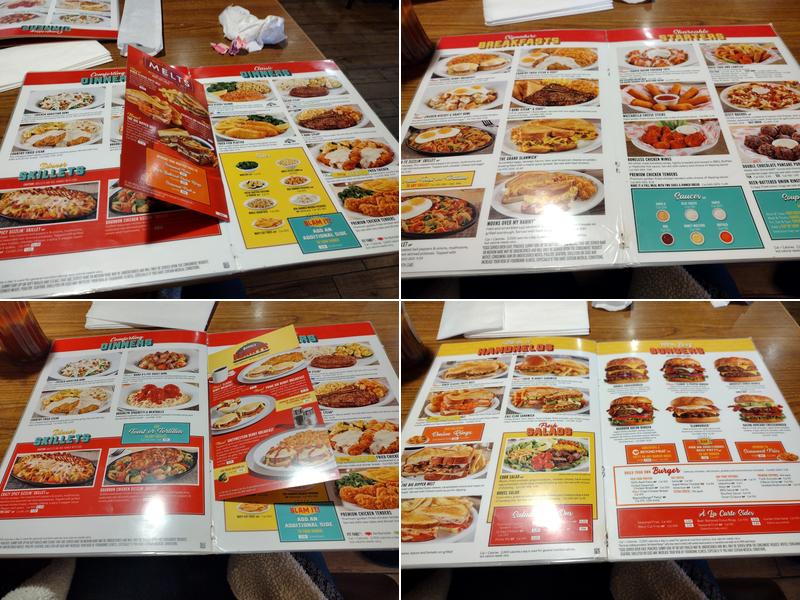 Denny's Menu