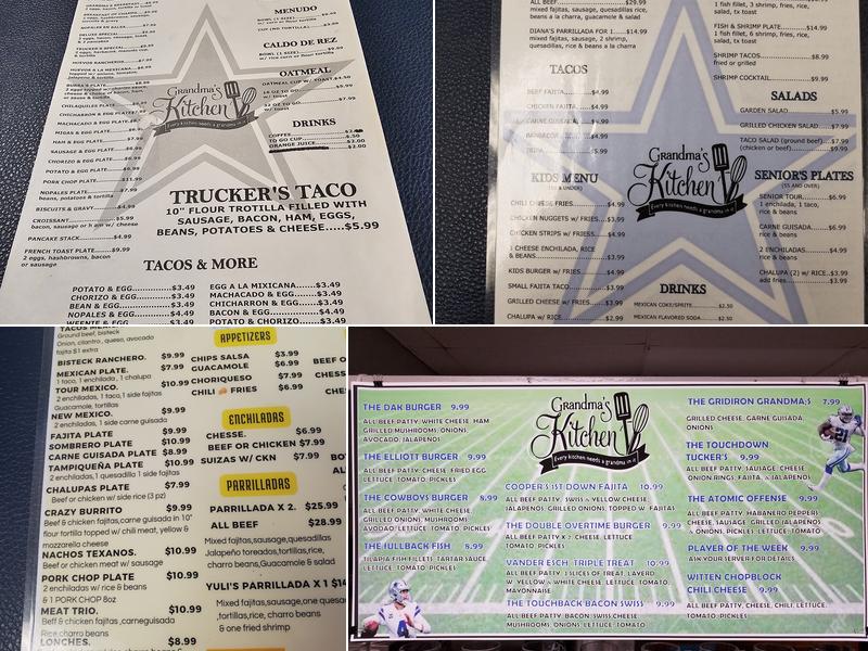 Yuli's Mexican Restaurant Menu