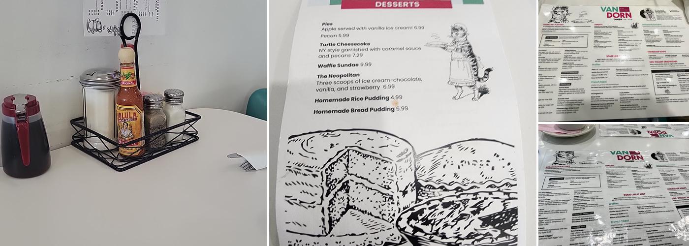 Van Dorn Diner Menu