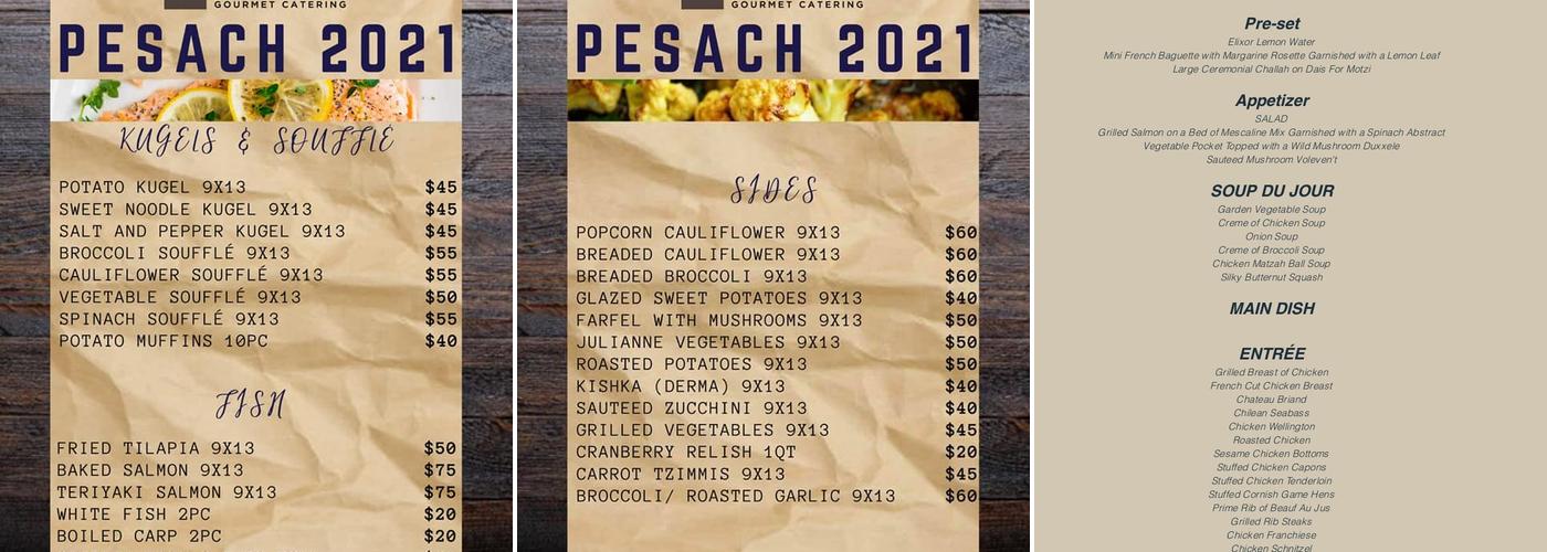 Events By Meisners / Meisner's Catering Menu