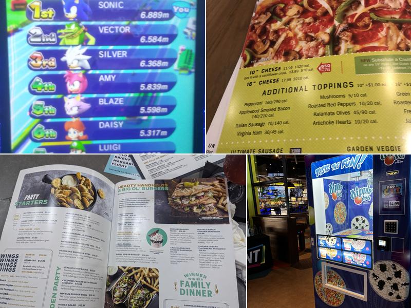 Main Event Newark Menu