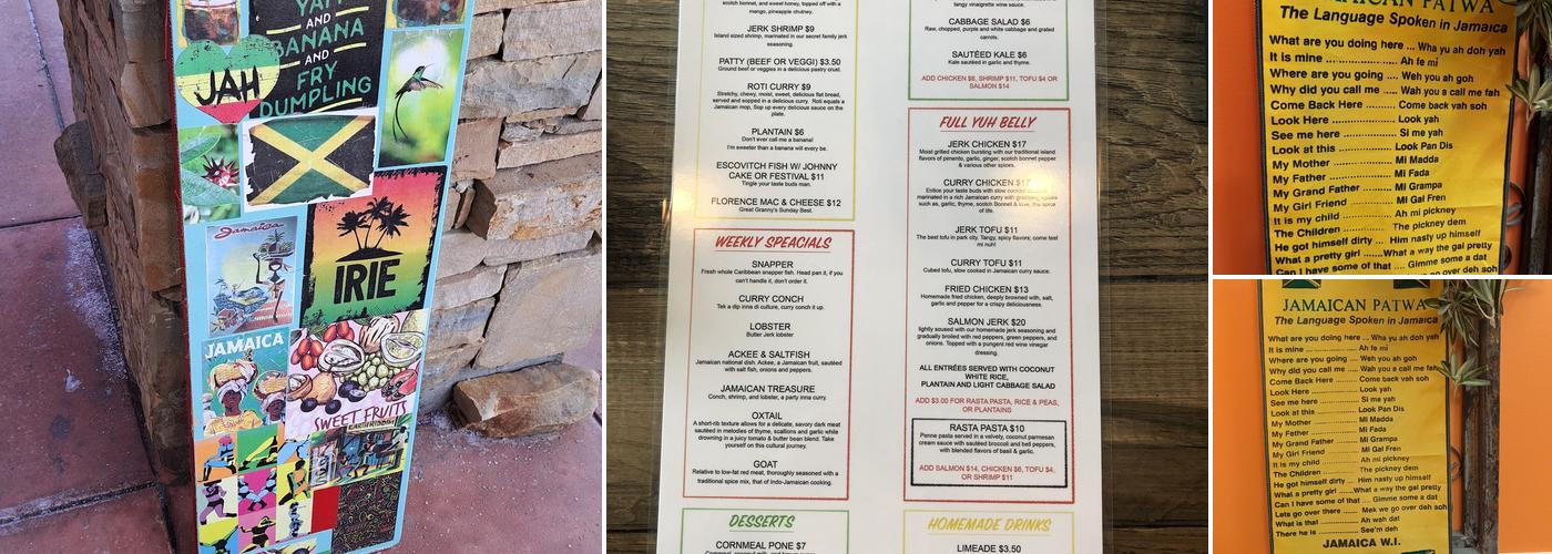 11Hauz Authentic Jamaican Food Menu