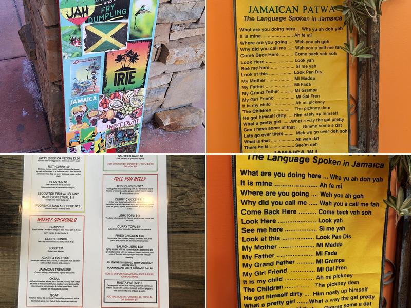 11Hauz Authentic Jamaican Food Menu