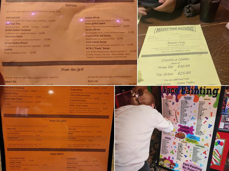 Magic Time Machine Menu