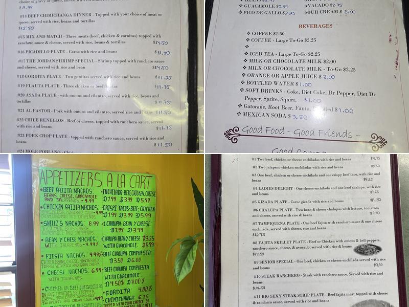 Mar's Kitchen Menu