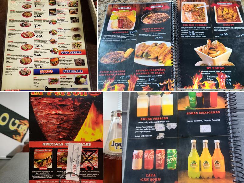 El Perron Menu