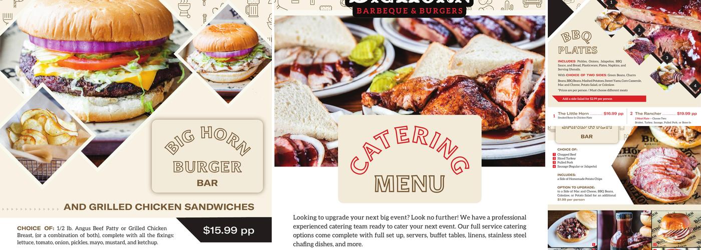 Big Horn BBQ Menu