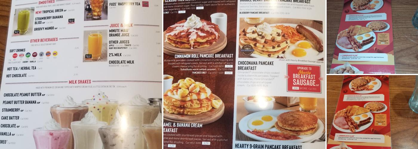 Denny's Menu