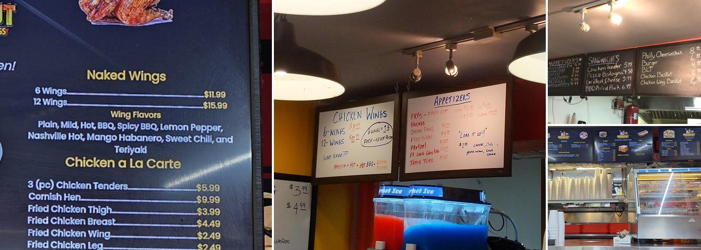Chicken Hut Menu