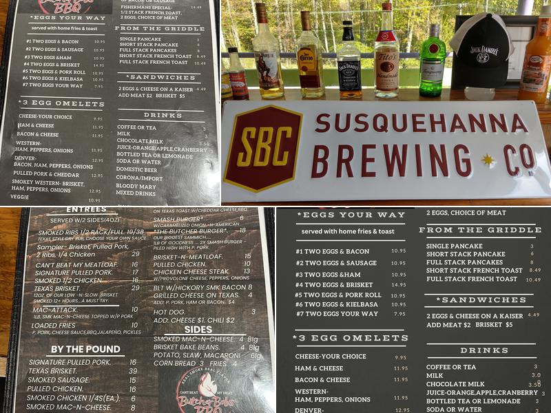 ButcherBobs BBQ Menu