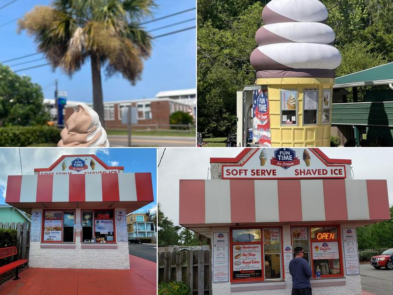 Fun Time Ice Cream 1114 Lake Park Blvd S, Carolina Beach