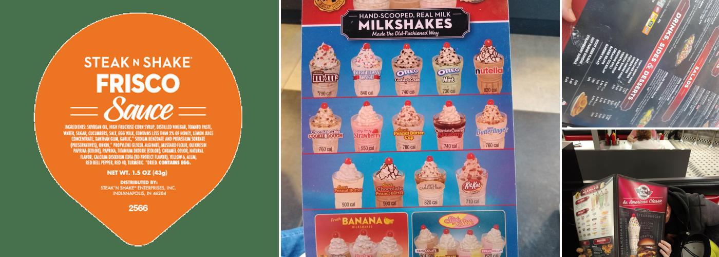 Steak 'n Shake Menu