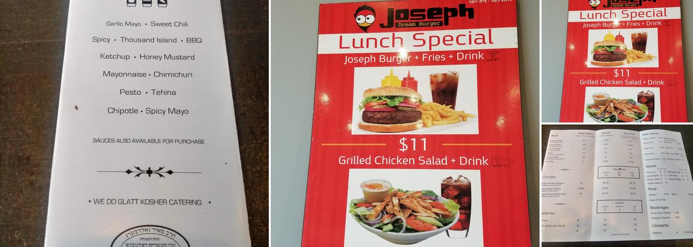 Dagan Grill Menu