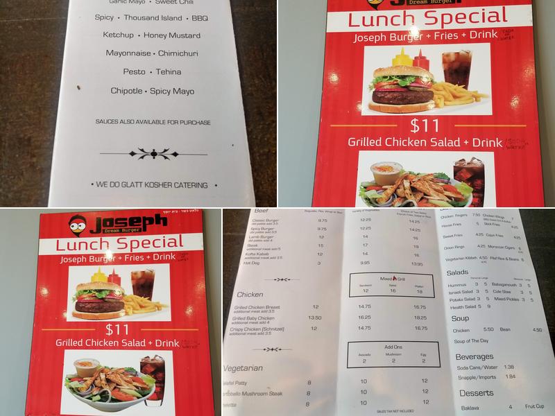 Dagan Grill Menu