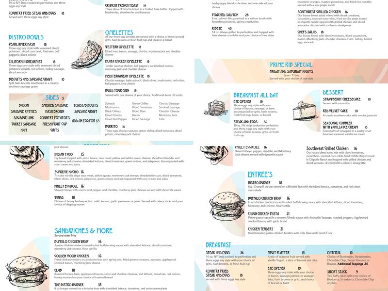 Bistro 24 Menu