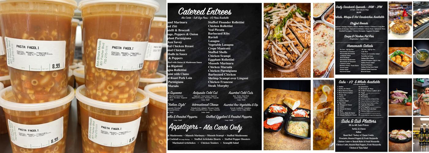 Mid-Shore Meats Menu