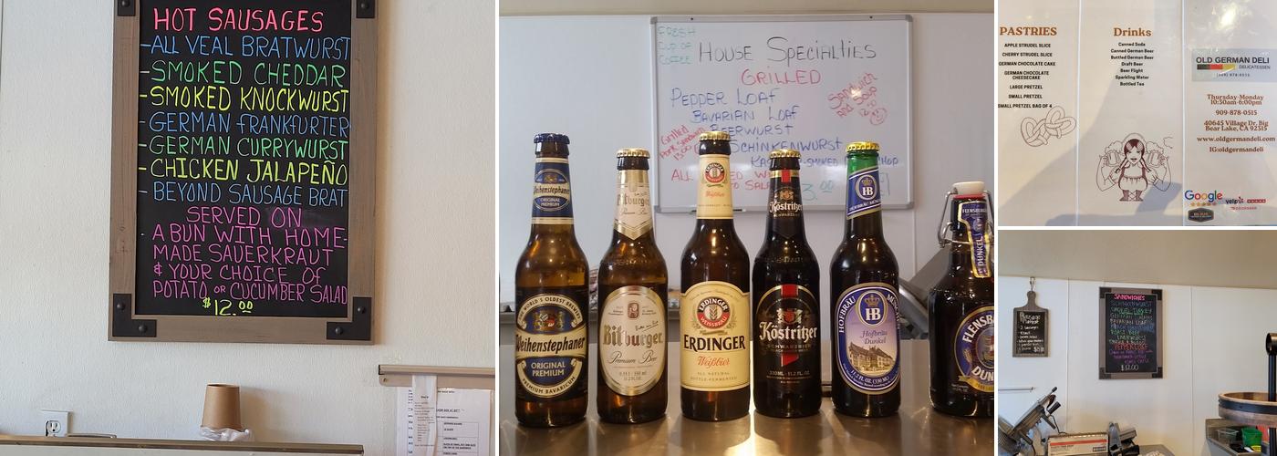 The Old German Deli Menu