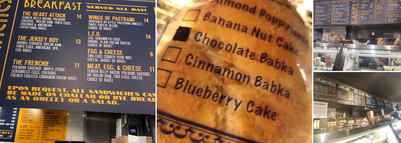 Rosenberg's Bagels & Delicatessen (Five Points) Menu