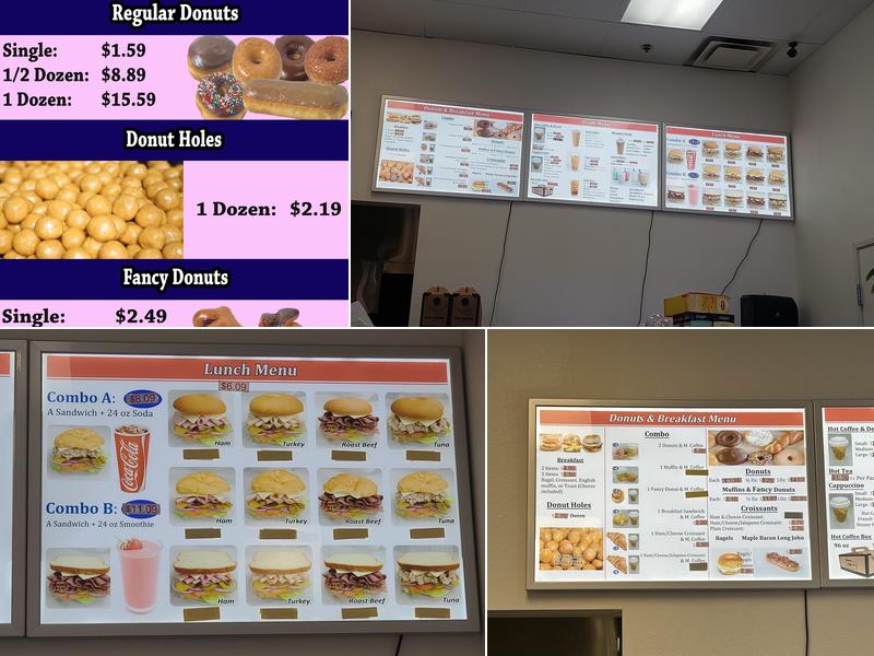Crispy Glaze Donuts Menu