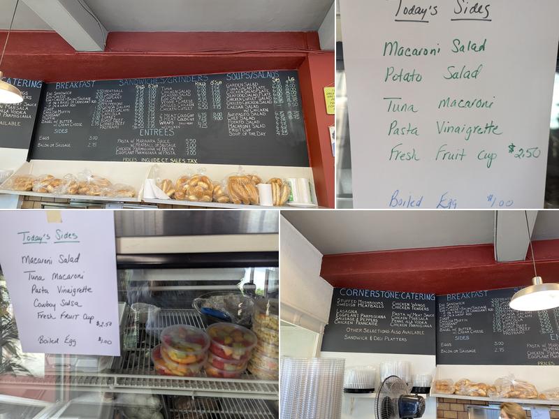 Cornerstone Menu