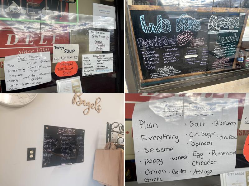 Bagels Plus Deli Menu