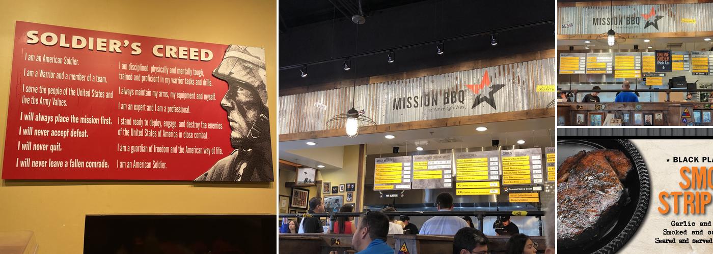 MISSION BBQ Menu