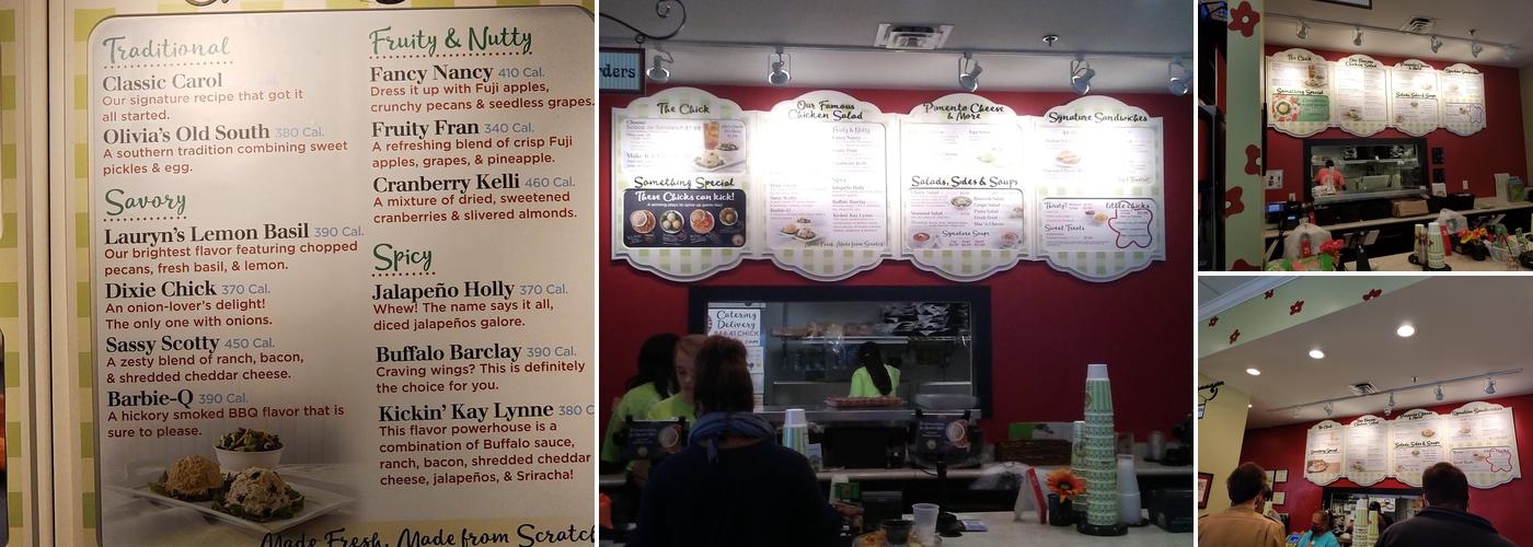 Chicken Salad Chick Menu