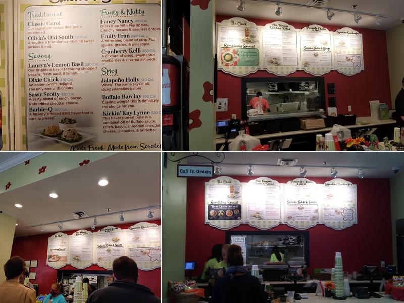 Chicken Salad Chick Menu