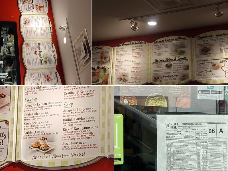 Chicken Salad Chick Menu