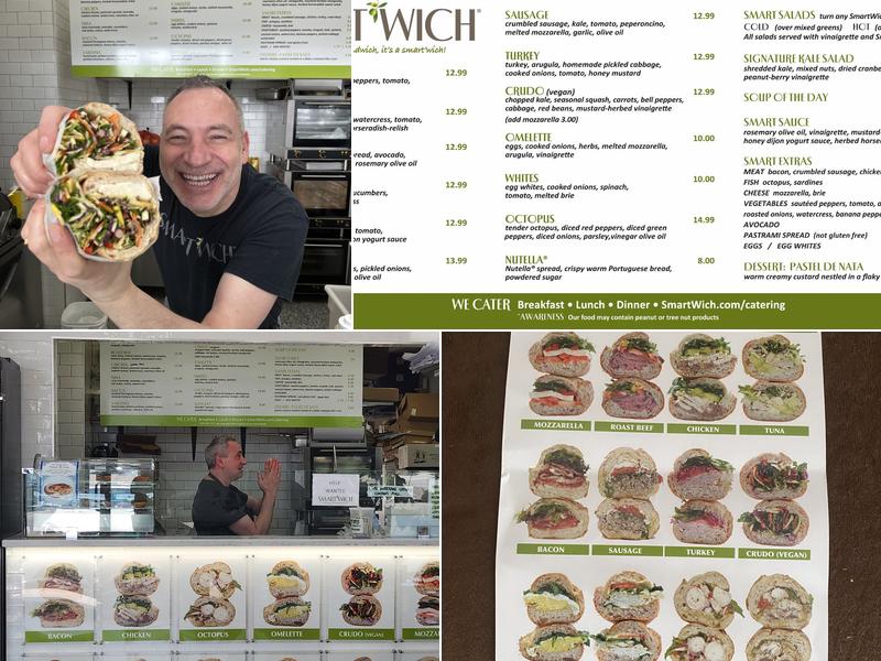 Smartwich Menu