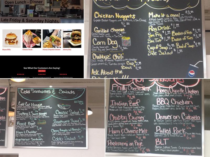 ChubbyZ' Menu