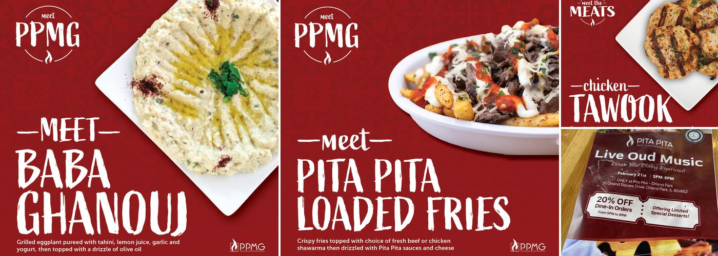 Pita Pita Mediterranean Grill Menu