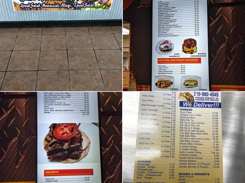 King Gyro Merrillville Menu