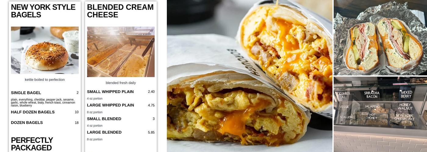 5 Borough Bagels Menu