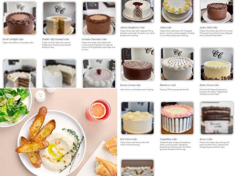 Cocomo Confections Menu