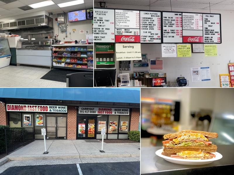 Diamond fast food Beer wine &Tobacco