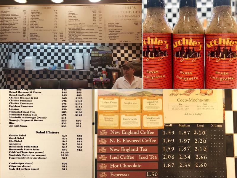 Archie's New York Deli Menu