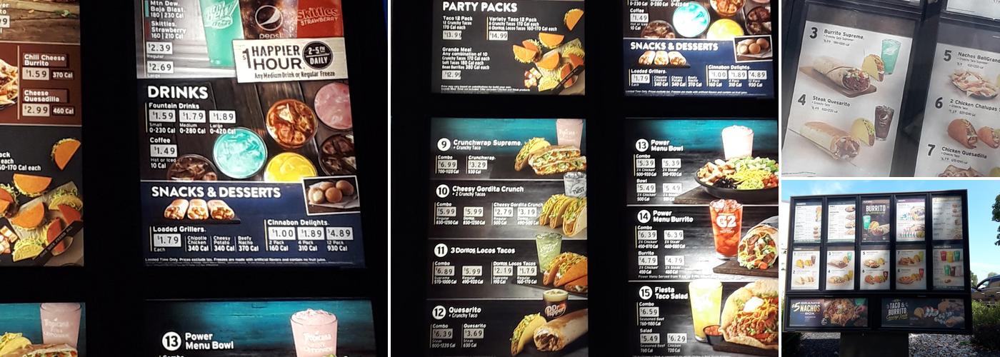 Taco Bell Menu