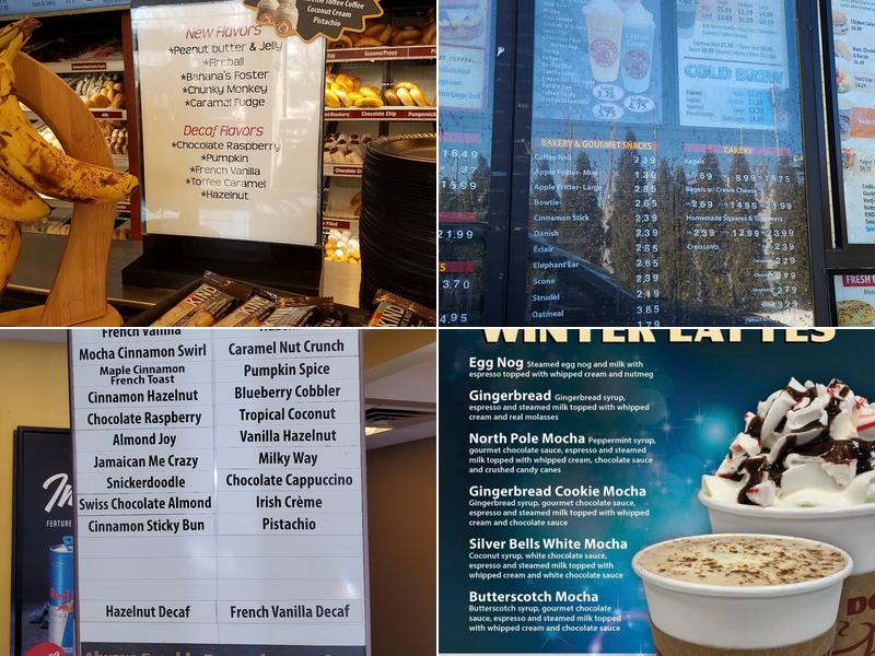 Heav'nly Donuts Menu