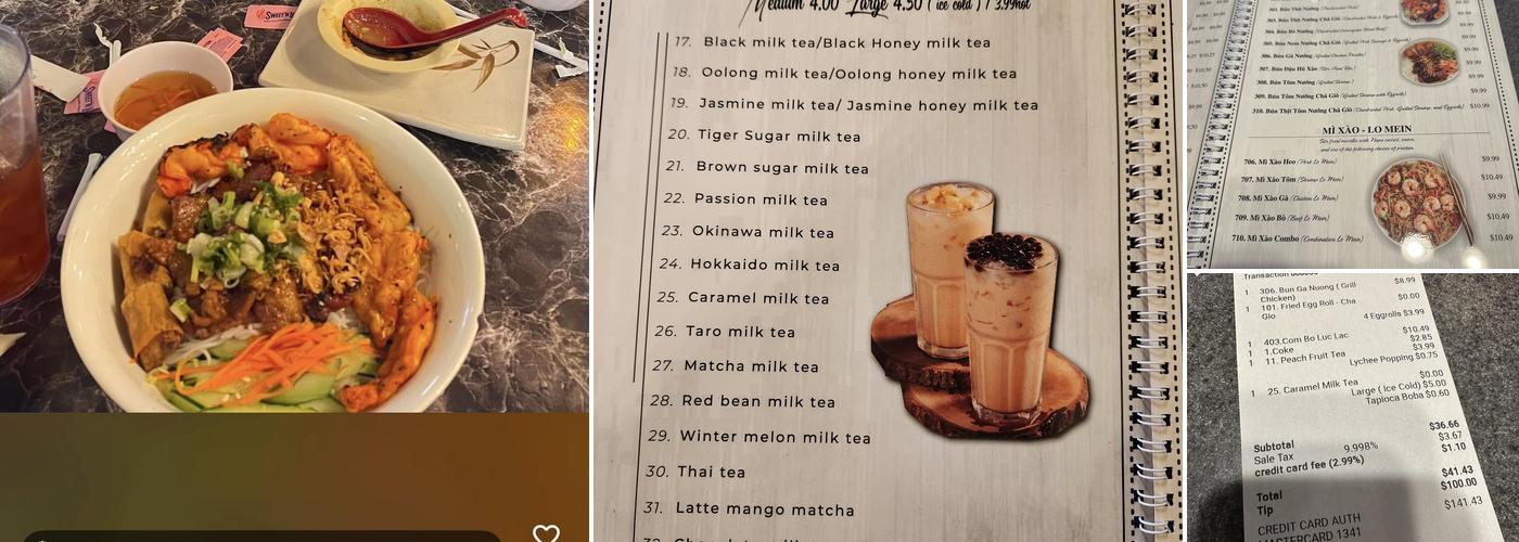 Pho Saigon Vietnamese Noodle & Grill Menu