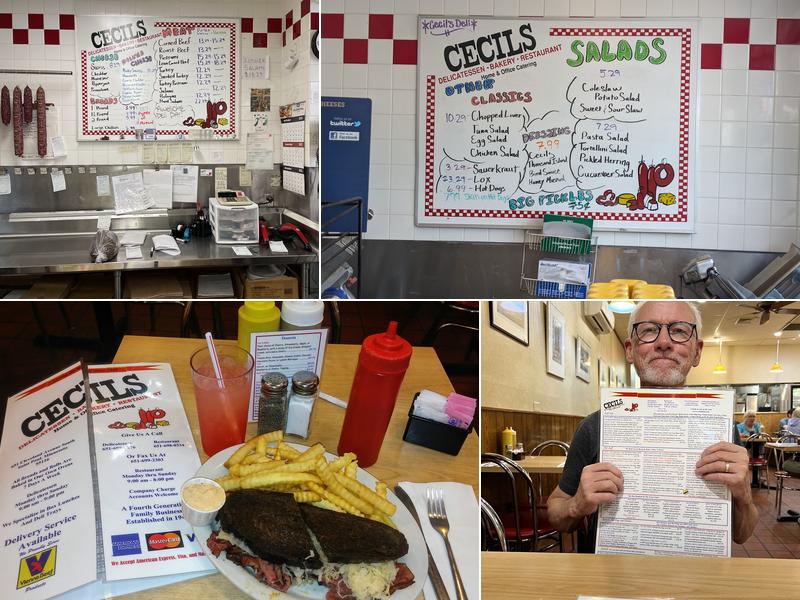 Cecil's Menu