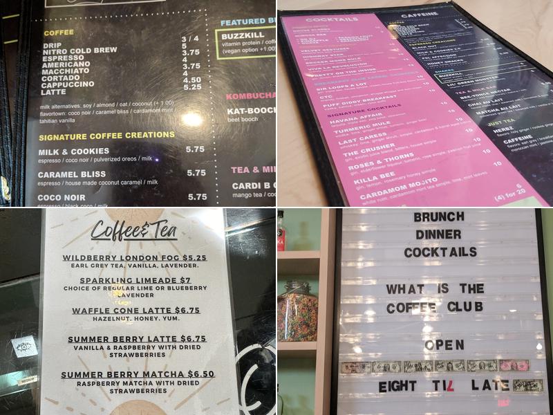 Locals Only Menu