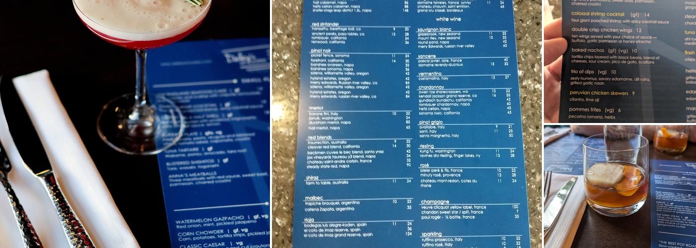 Daley's On Yates Menu