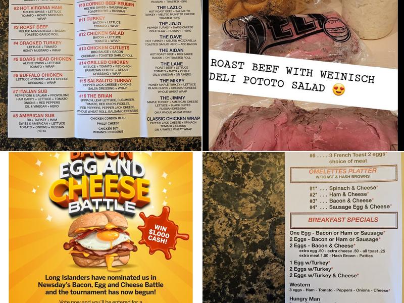 Weinisch's Deli Menu